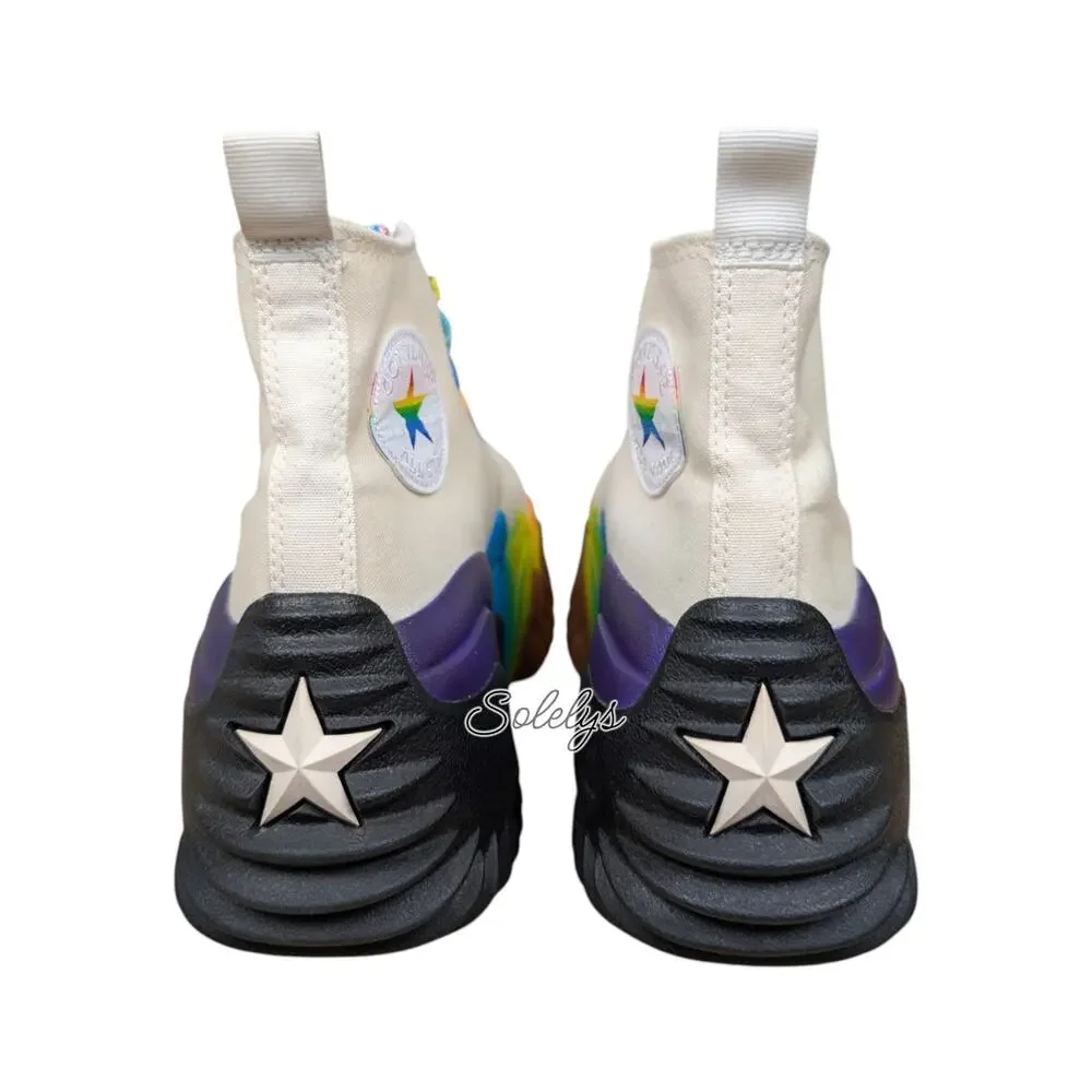 Converse Run Star Motion High Top Pride Platform Sneaker Mens 12 Womens 13.5 - Picture 3 of 10